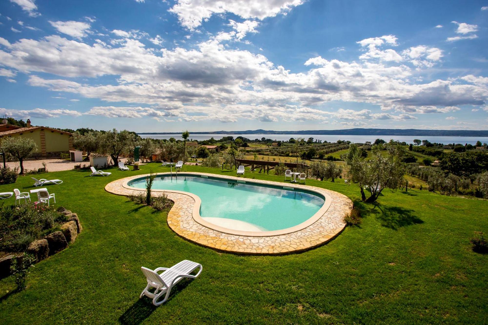 Agriturismo Parco Di Canuleio - Con Vista Sul Lago Больсена Екстер'єр фото