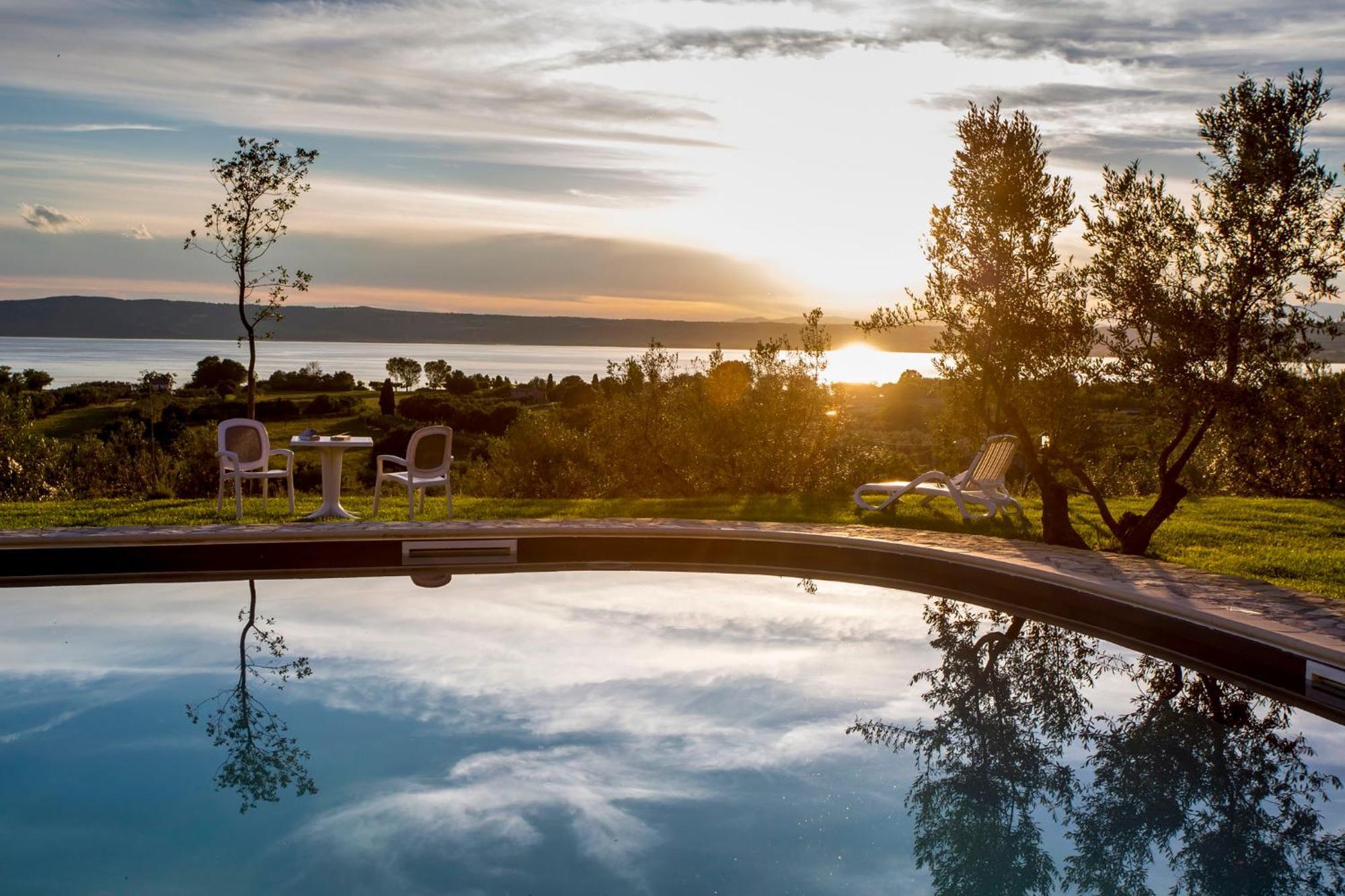Agriturismo Parco Di Canuleio - Con Vista Sul Lago Больсена Екстер'єр фото
